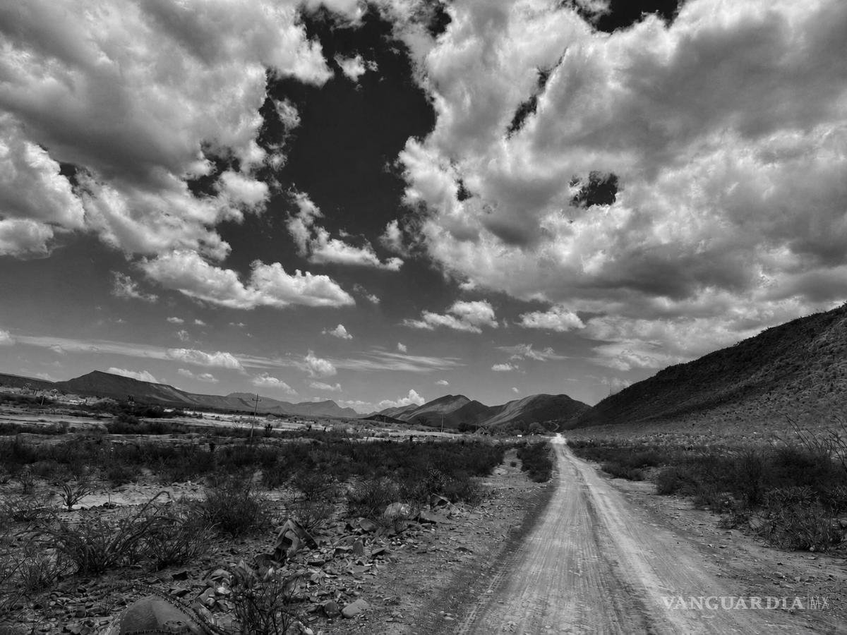 $!El camino hacia el rancho abre con el mismo silencio que atraviesa la historia de Tivo: tierra, cielo y un horizonte donde quedarse también puede ser una forma de resistencia. Una estampa que refleja la piel menos citadina de Coahuila, quizá una más honesta.
