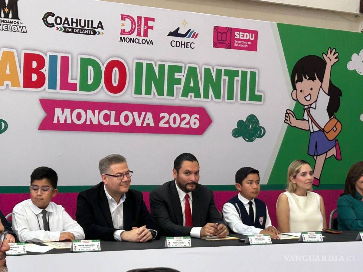 $!Un total de 21 estudiantes de primaria participaron en el Cabildo Infantil 2026 celebrado en la Presidencia Municipal de Monclova.