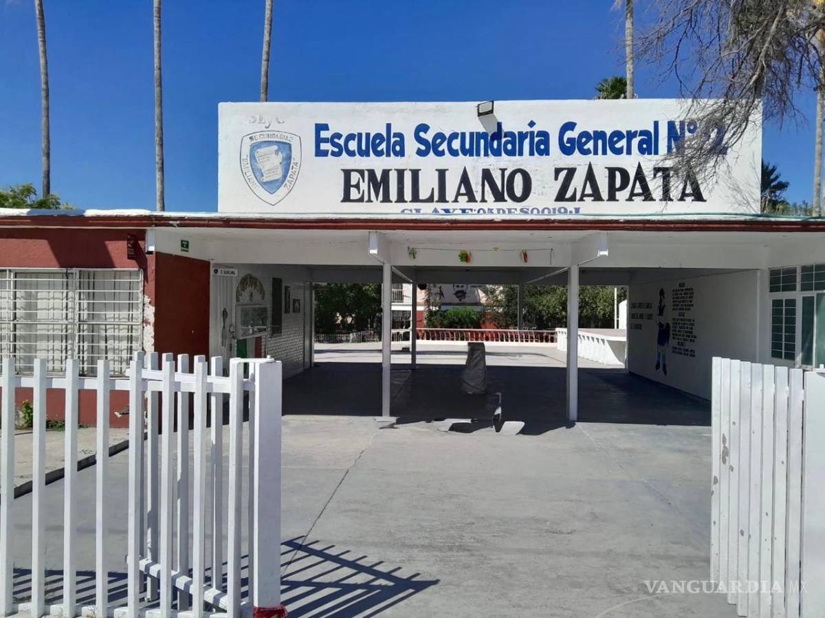 $!Investigan a docente de la Secundaria #2 Emiliano Zapata por incidente con alumno