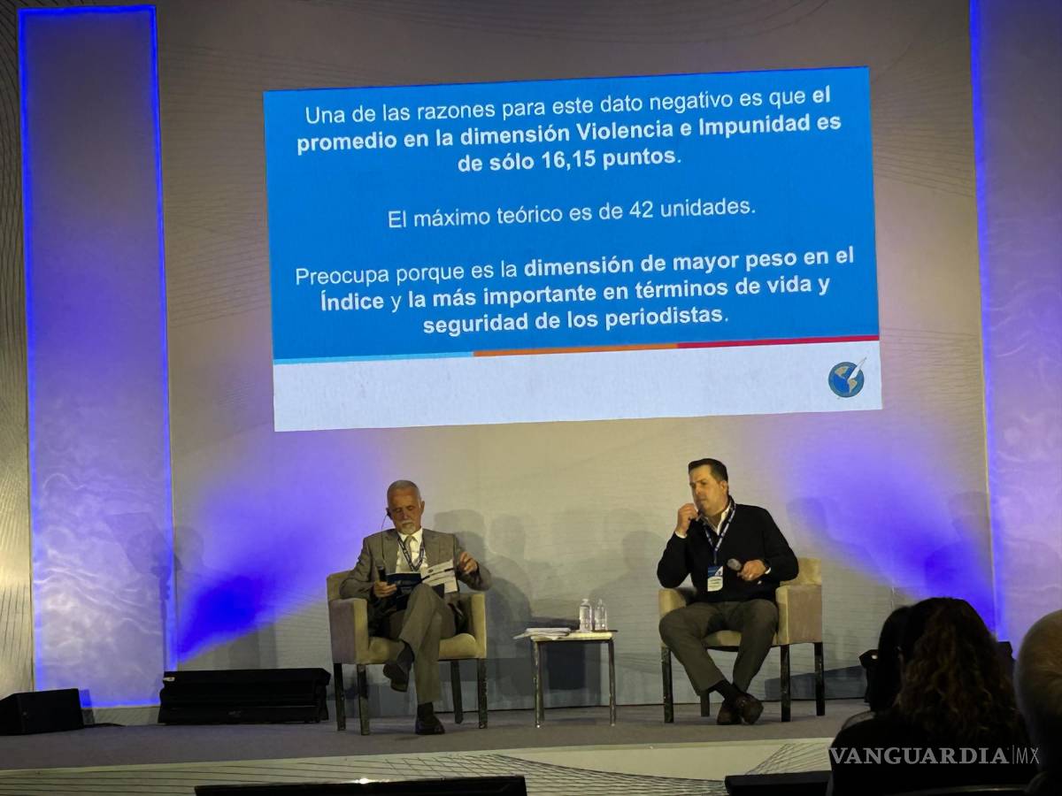 $!México, a punto de ser un país con ‘alta restricción’ en libertad de expresión y prensa: SIP