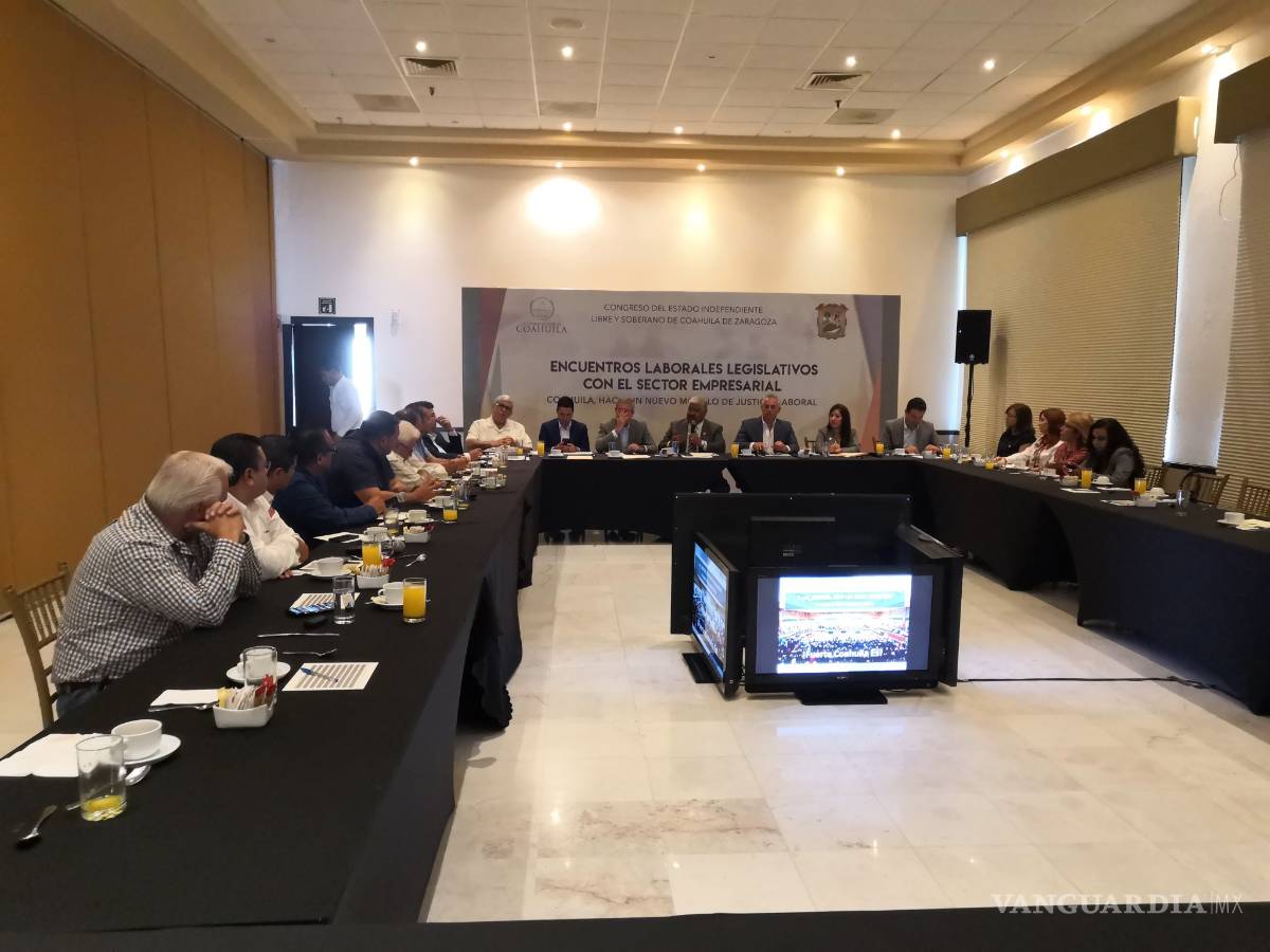 $!Diputados llevan Encuentros Laborales Legislativos a Monclova
