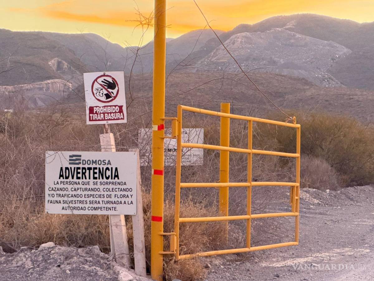 $!Durante 12 años, la empresa minera extrajo dolomita del terreno; Osuna Westrup ahora busca compensación por el material extraído y la rehabilitación ambiental del predio.