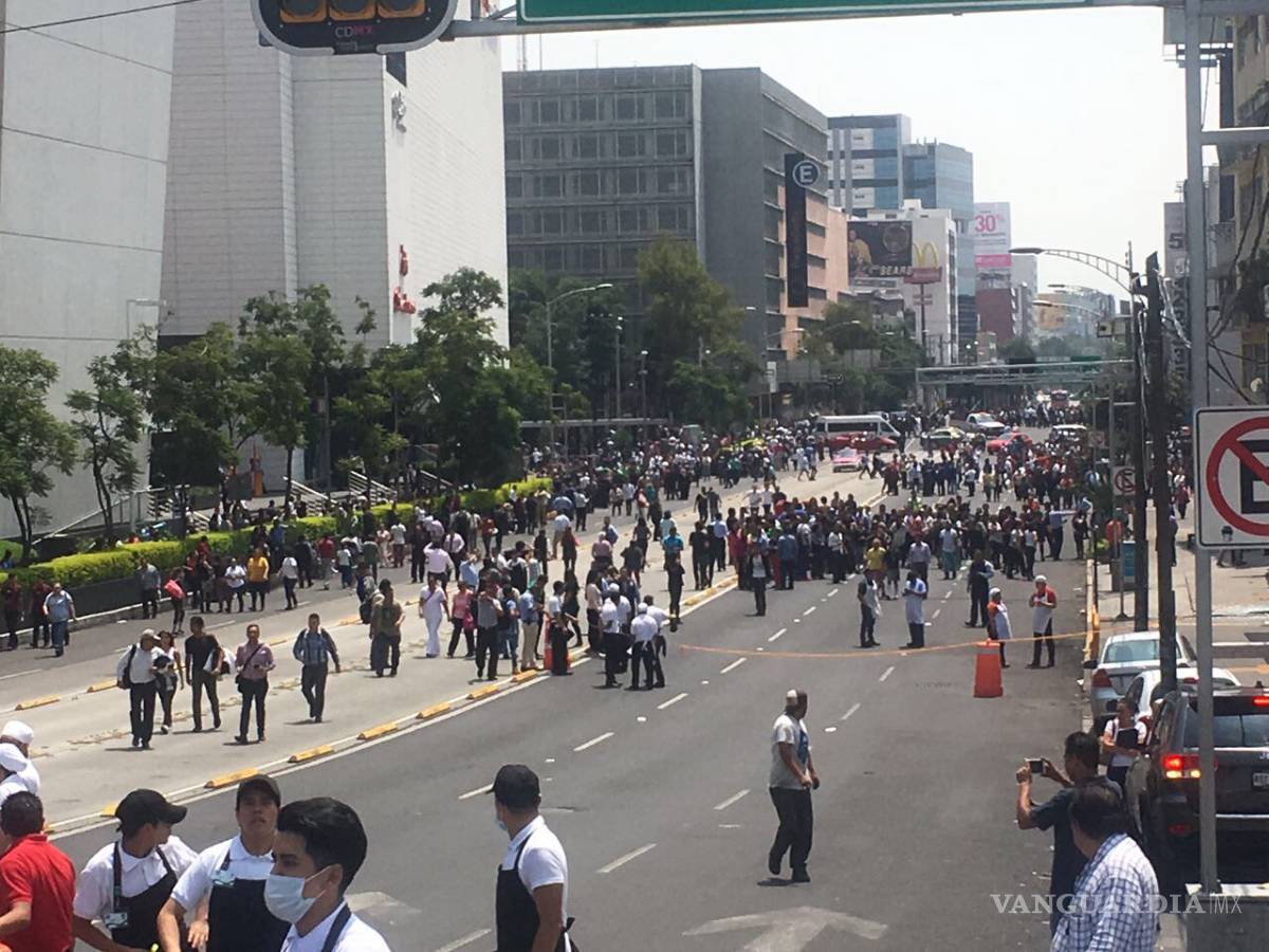 $!32 años después, sismo vuelve a sacudir a la CDMX