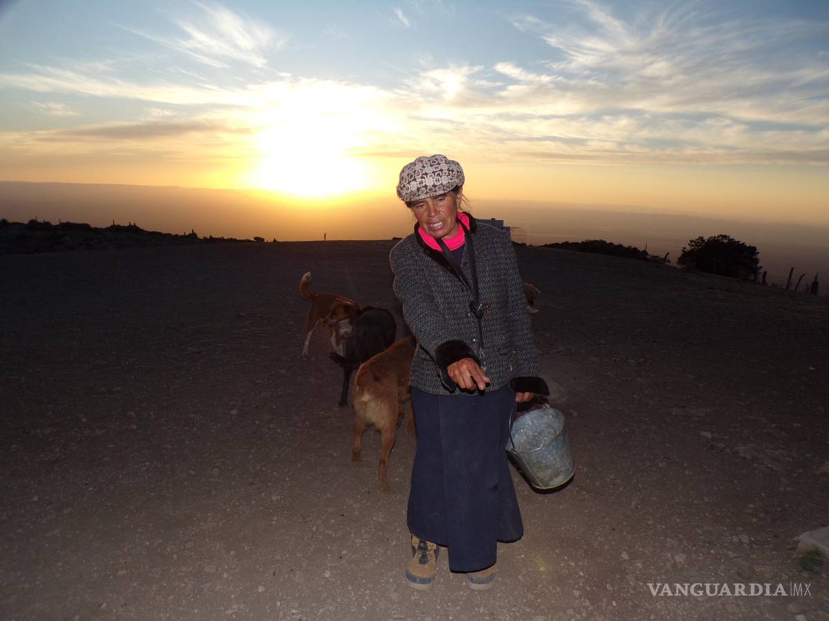 $!Llegó hace años a la cima del Puerto de San José, en San Luis Potosí, y allí encontró la luz y el amor a Dios.