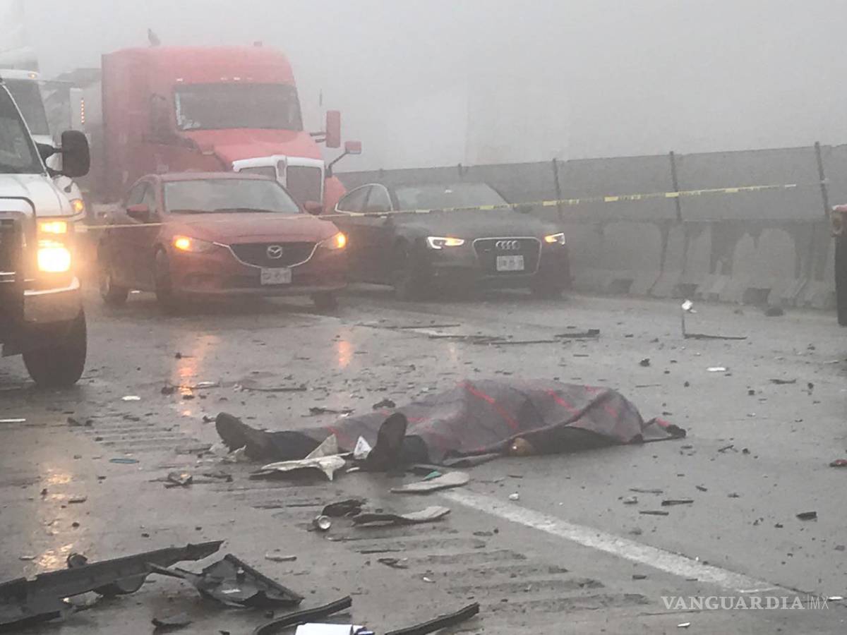 $!Colapsan vías que conectan a Saltillo con Monterrey por accidentes y condiciones climatológicas; IP exige una solución