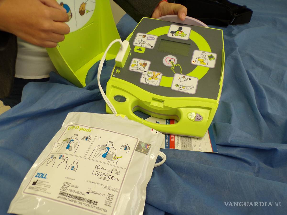 $!El Desfibrilador Automático Externo (DEA) es un equipo portátil utilizado para restablecer el ritmo cardiaco de las víctimas de arritmias malignas.