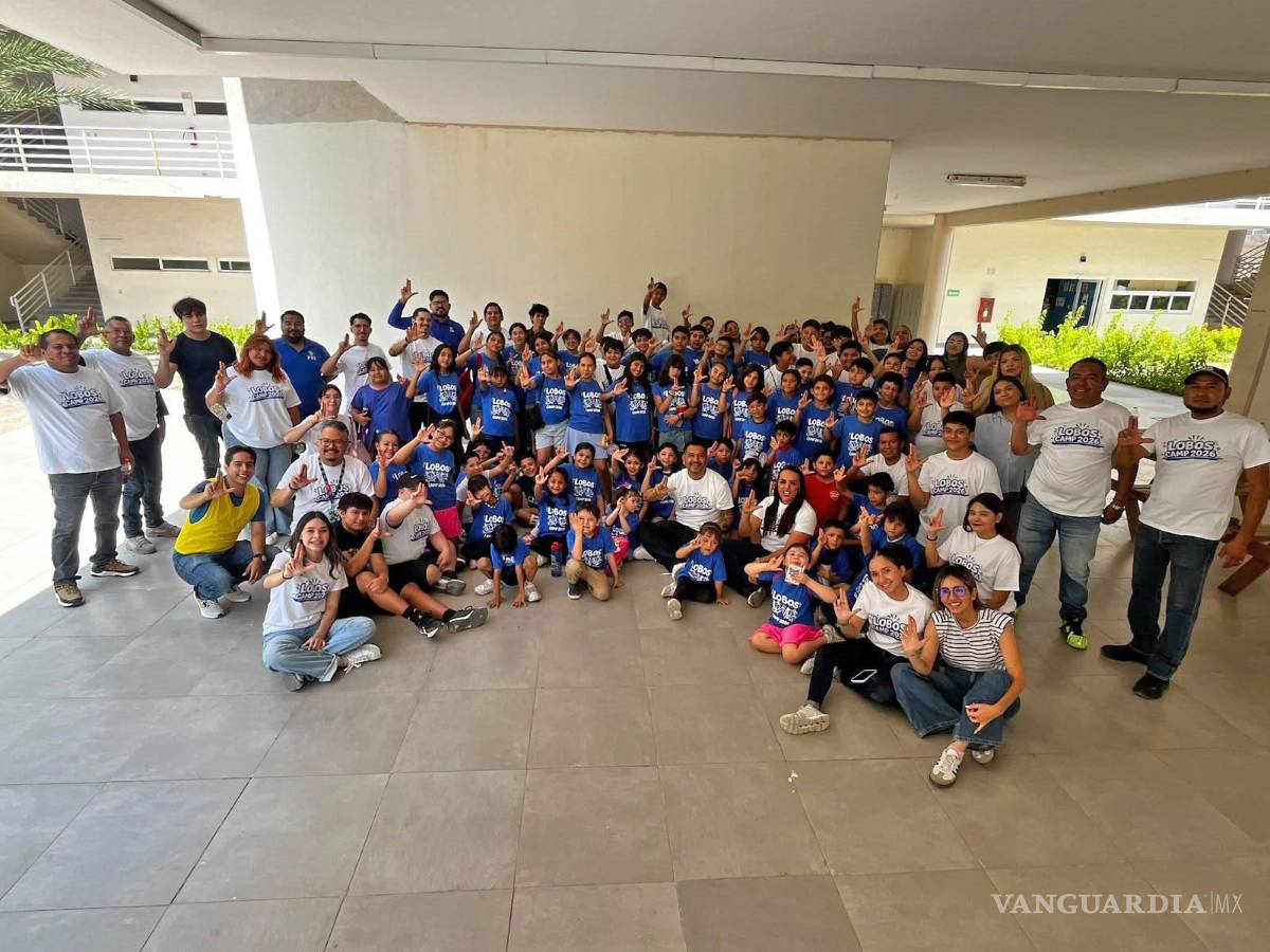 $!Con becas para niñas y niños de casas hogar y el apoyo de 130 universitarios, la UAdeC puso en marcha una nueva edición de Lobos Camp 2026.