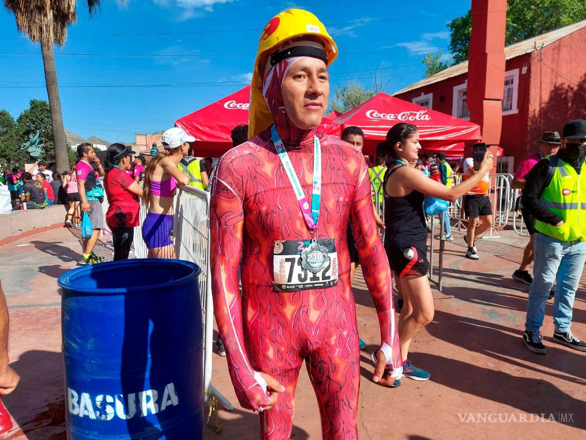 $!A lo largo de la carrera, Gabriel llamó la atención de los presentes.