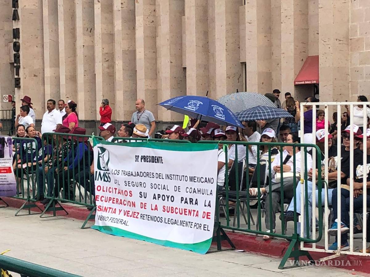 $!Los clamores a AMLO en Piedras Negras: Búsqueda de desaparecidos, revés a Reforma Energética e irregularidades en el ISSSTE