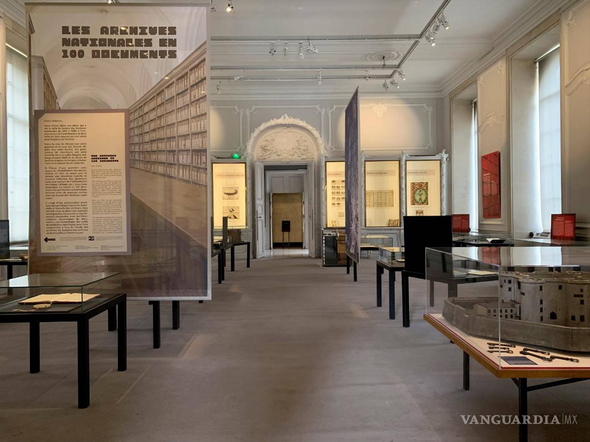 $!La Declaración de los Derechos del Hombre y del Ciudadano de 1789, uno de los documentos más valiosos de Francia. EFE/Mario García Sánchez