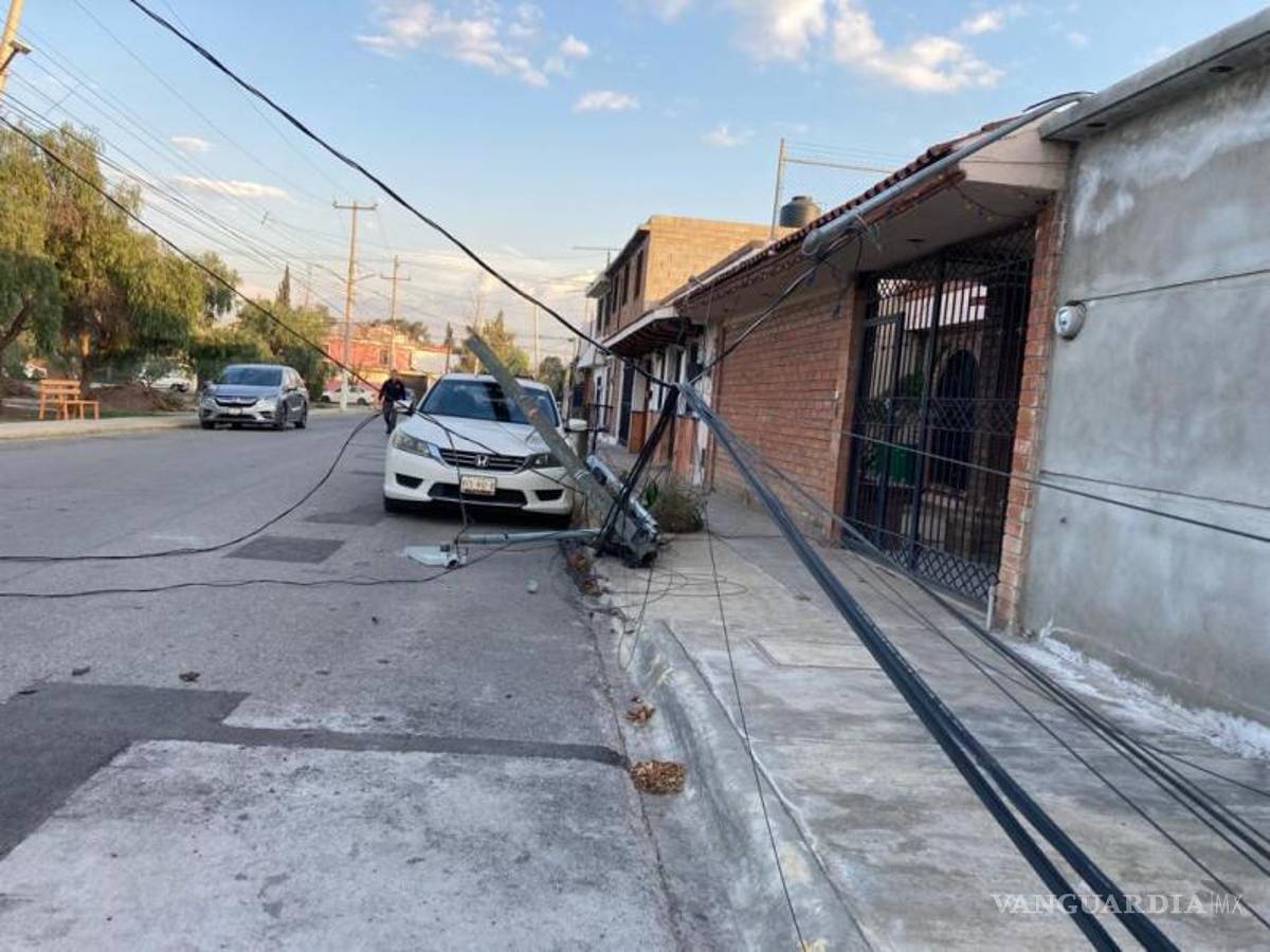 $!El accidente ocurrió en la calle José Sarmiento.