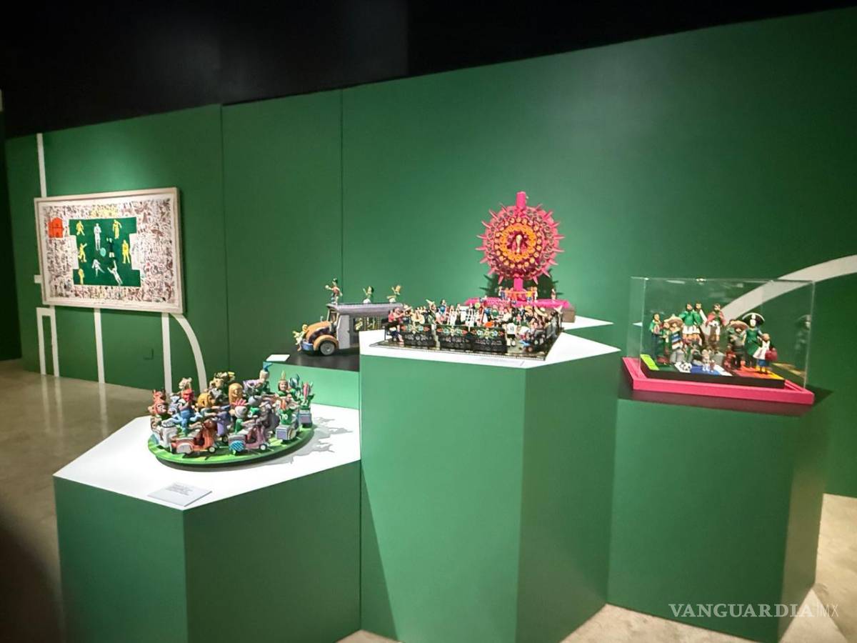$!Artesanos mexicanos se inspiran en el fútbol para dar vida a la expo ‘Copa de arte popular Banamex’