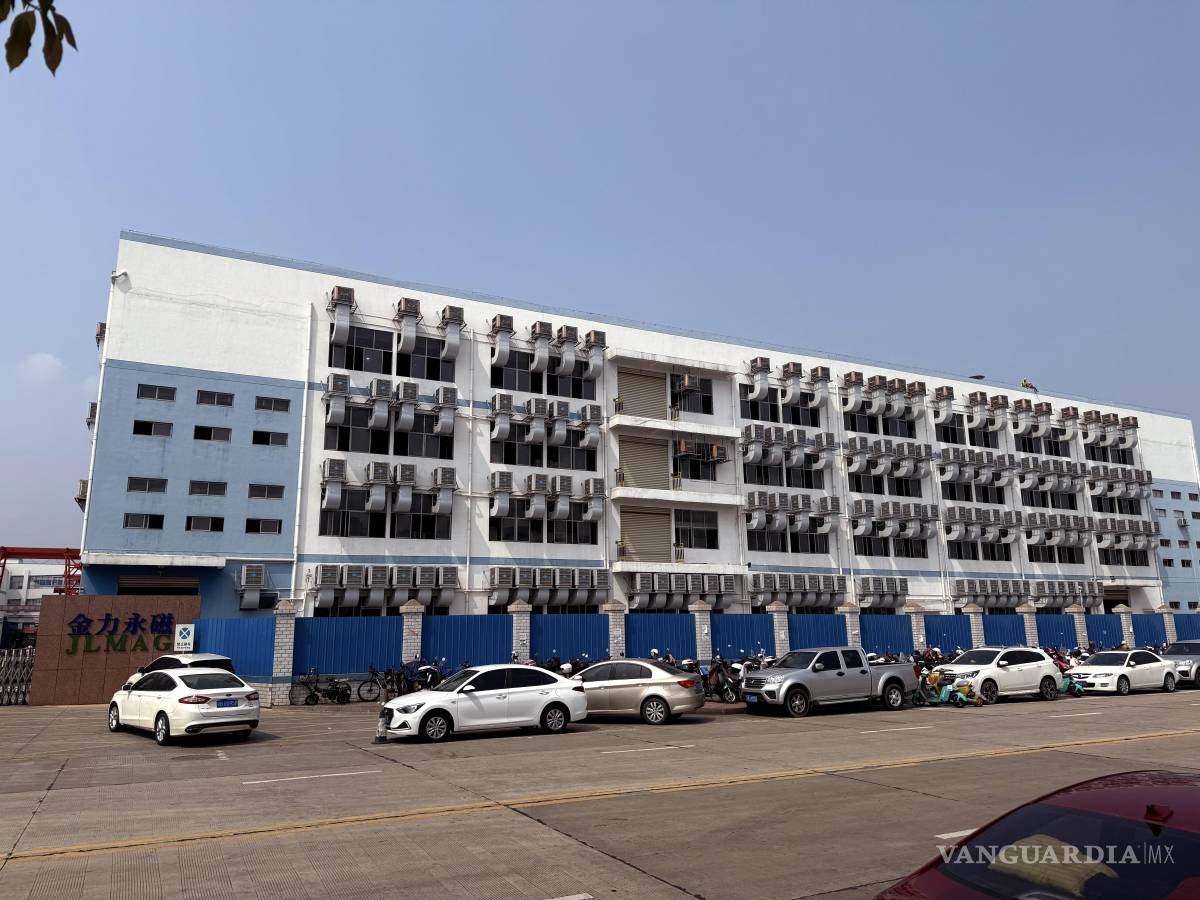 $!Oficinas de JL Mag Rare-Earth Company en Ganzhou, China. En lugar de ceder a las demandas de Donald Trump, China se ha apoyado en una carta de triunfo, su control de minerales críticos.
