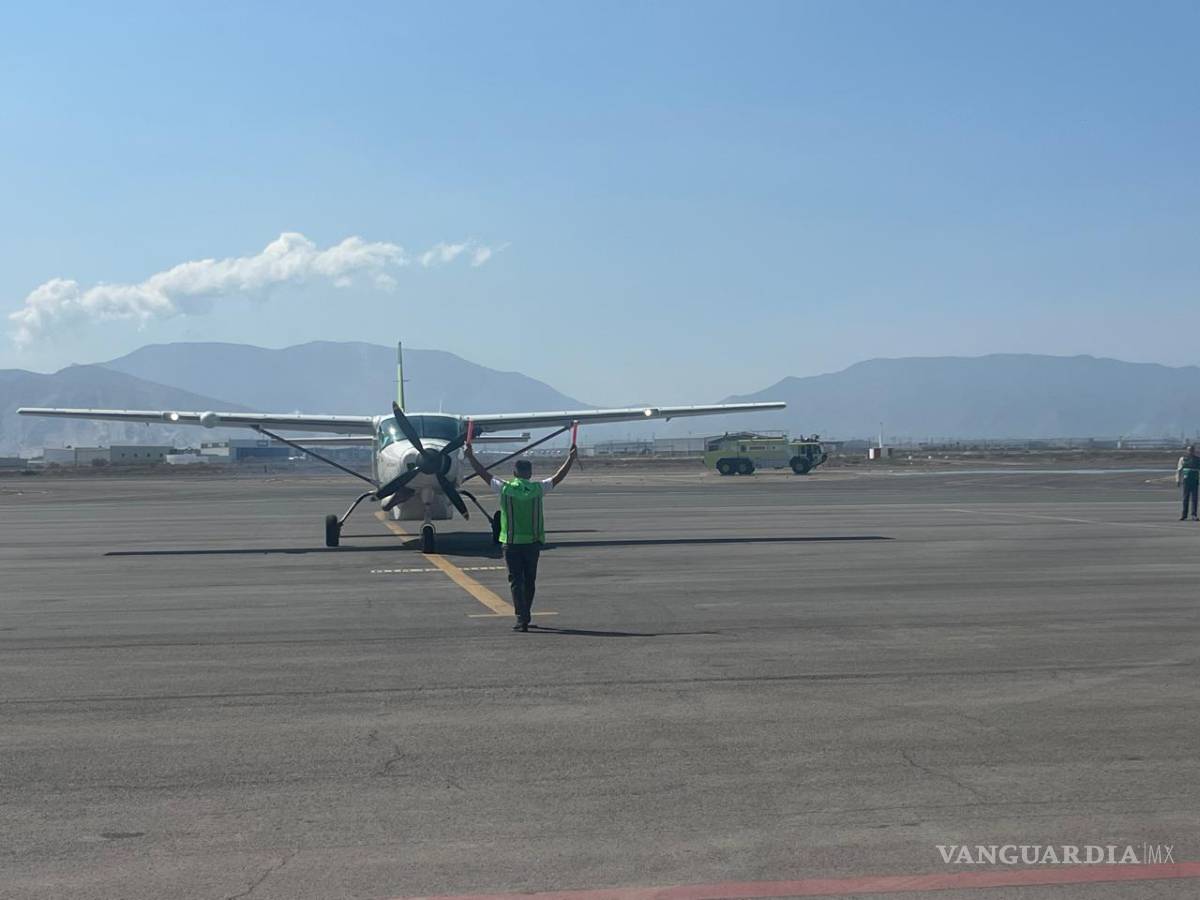 $!El último vuelo comercial en el aeropuerto fue en 2018, marcando esta reactivación un paso importante.