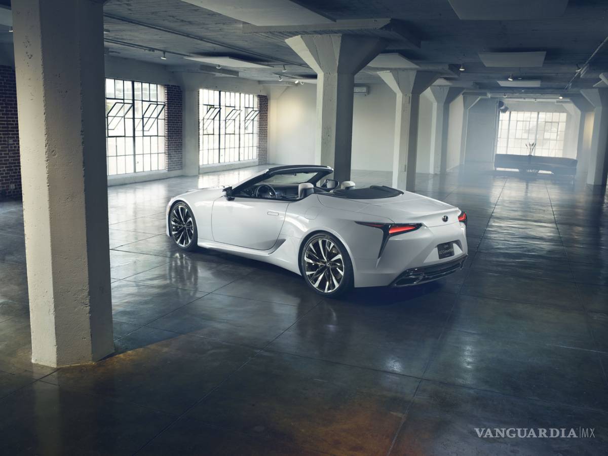 $!Lexus LC convertible, un Roadster de lujo muy especial