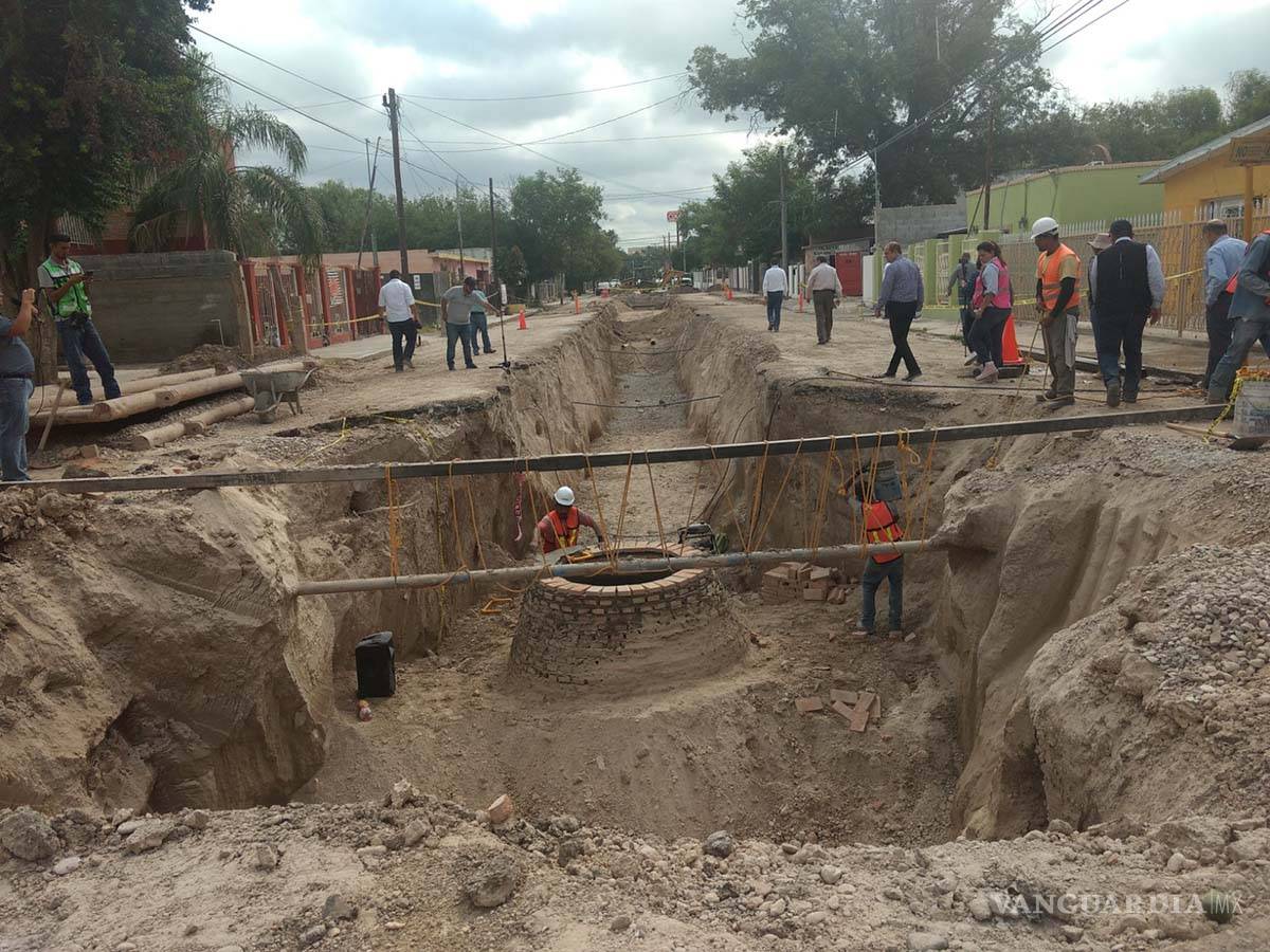 $!Supervisan obras de agua potable y alcantarillado en Piedras Negras