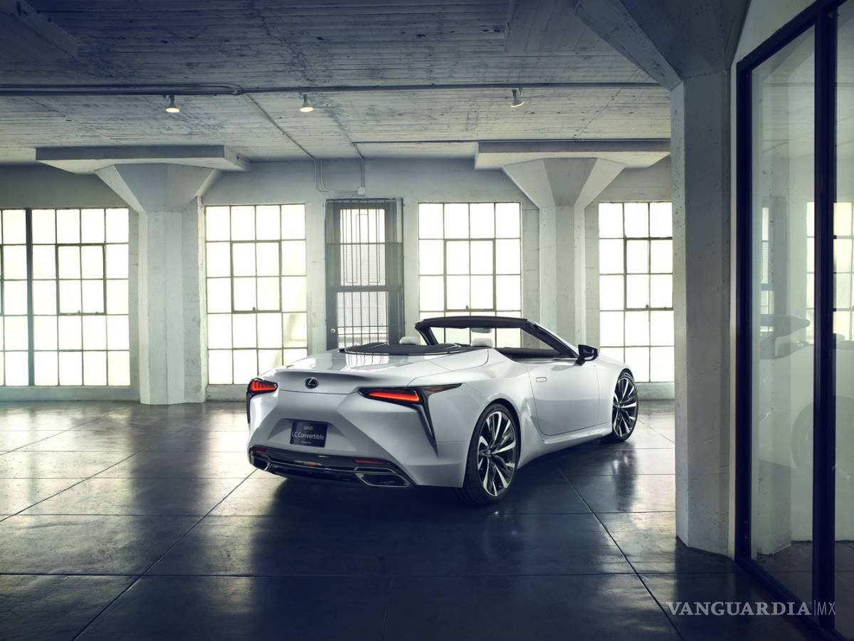 $!Lexus LC convertible, un Roadster de lujo muy especial