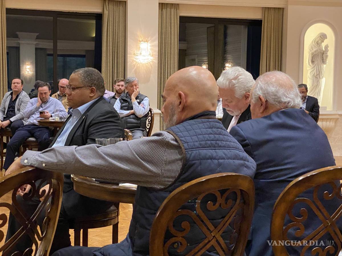 $!Santiago Taboada expone ante regios, lacerante realidad de la Ciudad de México.