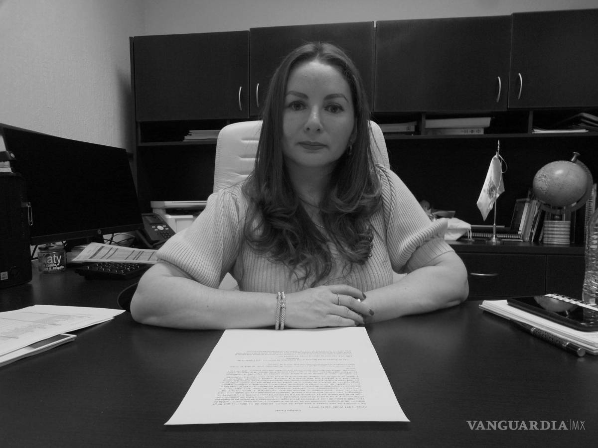 $!Katy Salinas Pérez, titular del Instituto Coahuilense de las Mujeres, ve un sistema de protección patriarcal.