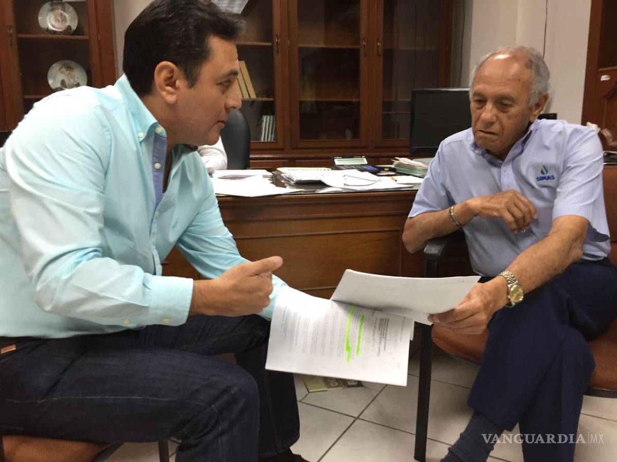 $!Gobierno del Estado ayudará al Simas Torreón en el desabasto de agua: Xavier Herrera