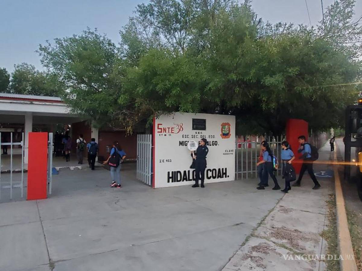 $!Más de 3 mil 500 agentes participan en operativos para resguardar la seguridad de estudiantes y maestros.