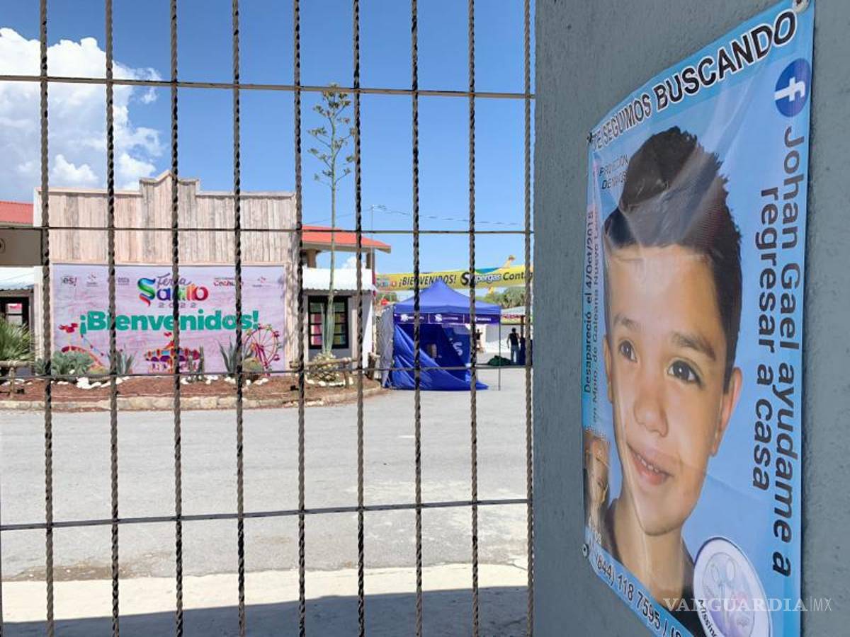 $!El pequeño Johan Gael desapareció el 4 de octubre del 2015 durante un paseo familiar en Galeana, Nuevo León.