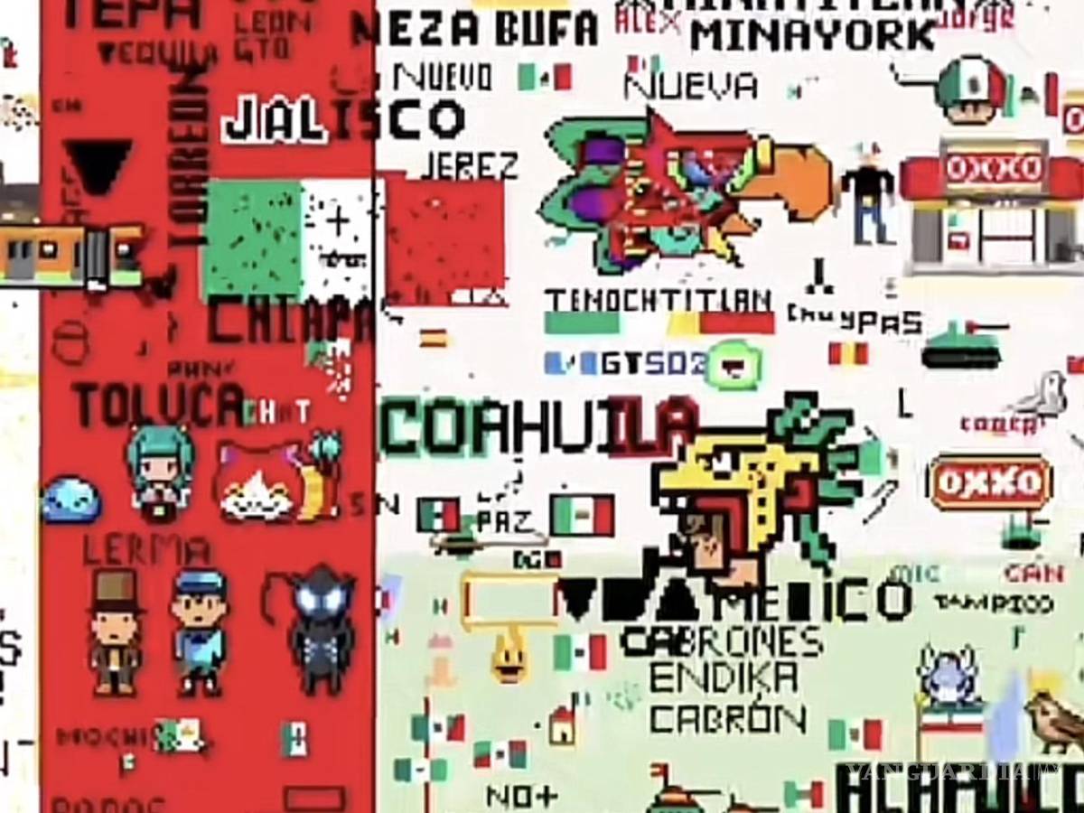 $!¿México invade a España? Conoce la ‘venganza’ virtual en WPlace