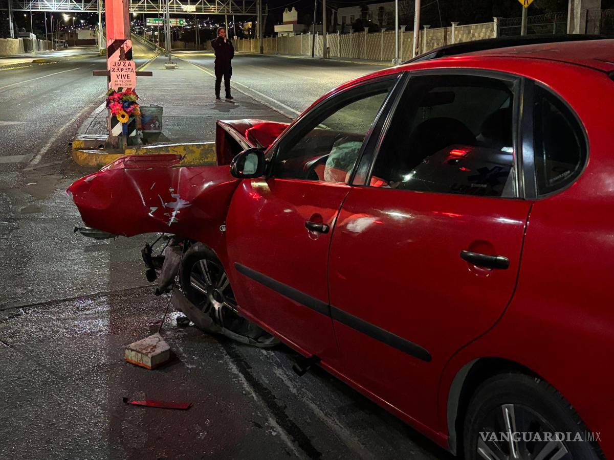 $!El choque ocurrió en el cruce del bulrvar Miguel Arizpe y Antonio Cárdenas.