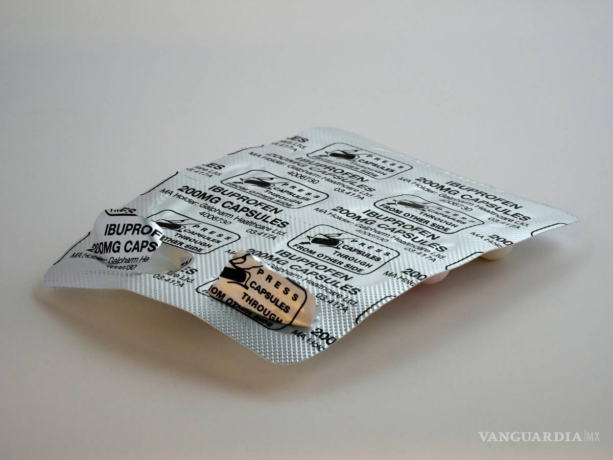 $!El ibuprofeno, que también se vende bajo nombres de marcas como Motrin y Nuprin.