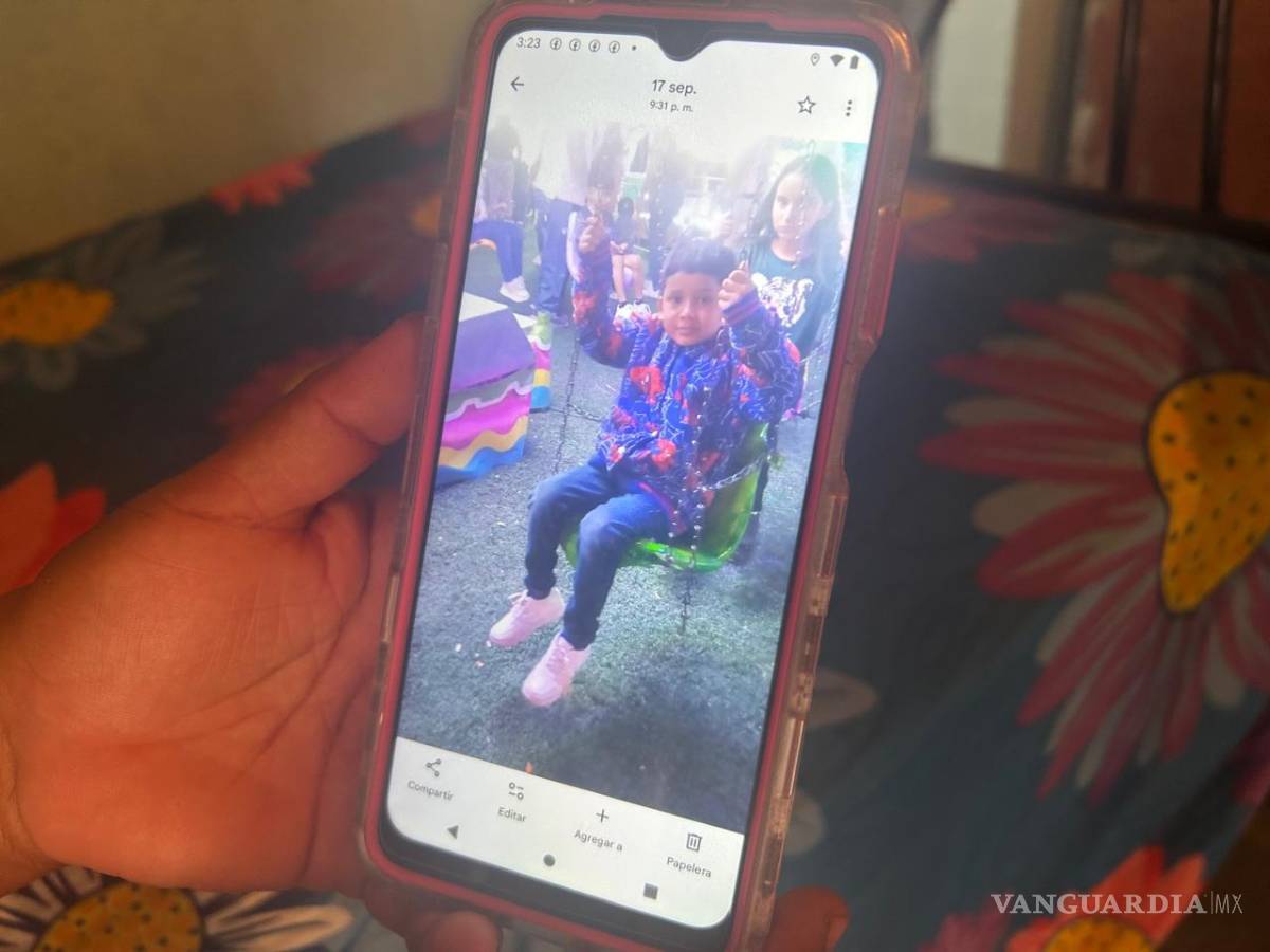 $!Anuel Esquivel Cruz, de 6 años, comenzaba a escribir y leer en la primaria donde desafortunadamente perdió la vida.