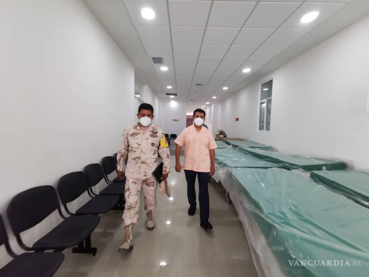 $!En tres días iniciará funciones de hospital COVID el Oncológico de Saltillo