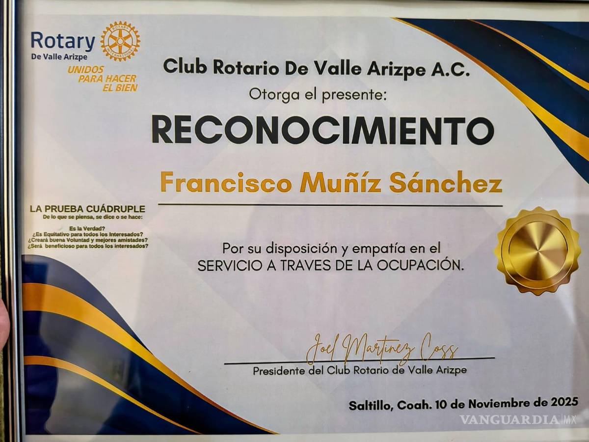 $!Con más de tres décadas de trayectoria, el fotoperiodista de VANGUARDIA ha documentado el impacto de los proyectos rotarios en beneficio de miles de familias saltillenses.