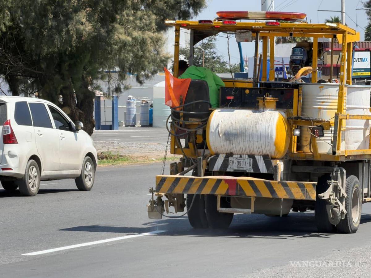 $!Los cruces peatonales también fueron atendidos para mejorar su visibilidad y seguridad.