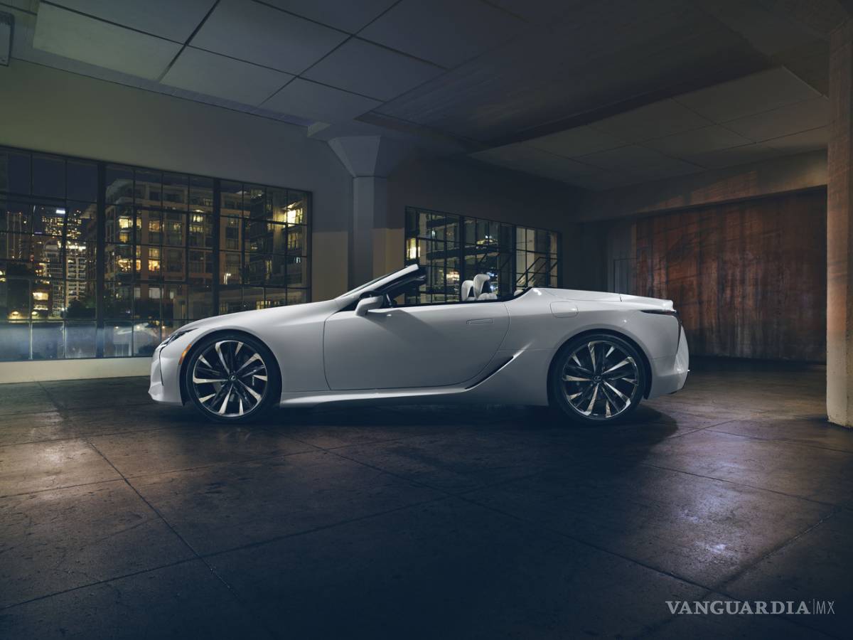 $!Lexus LC convertible, un Roadster de lujo muy especial