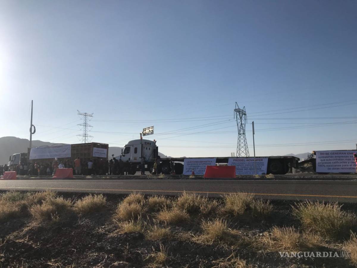$!Protesta proveedor de mega parque solar de Viesca: denuncia adeudos de 10 mdd