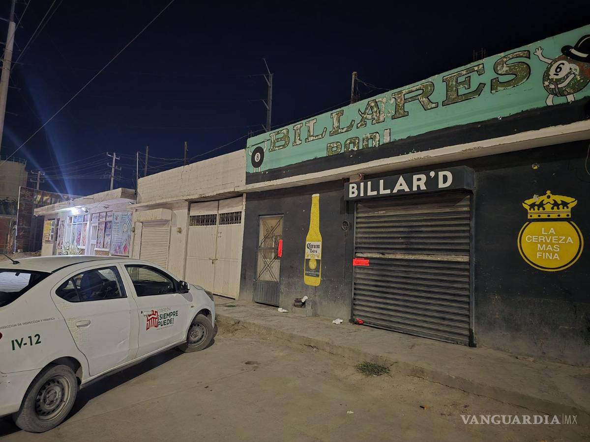 $!La clausura obedeció por la violencia registrada en el interior de Billares Pool., que puso en riesgo la integridad de los asistentes.