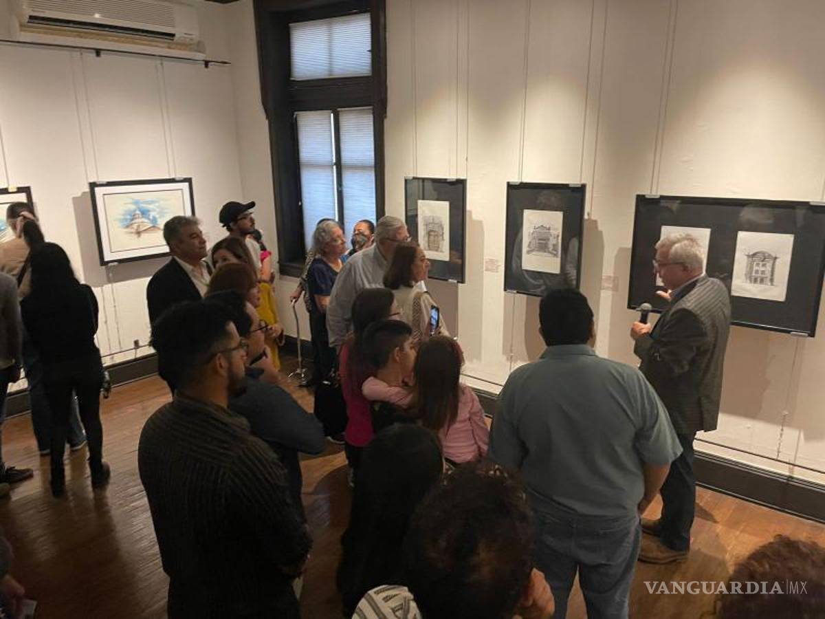 $!Flores Verduzco además explicó que varias de las obras tanto suyas como de Villarreal Reyes se crearon durante la cuarentena de la pandemia.