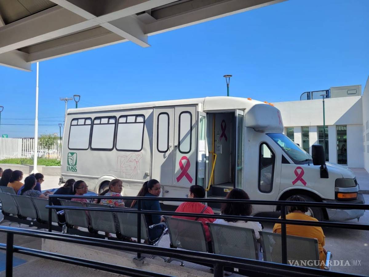 $!Mastógrafos móviles del IMSS recorrerán Coahuila durante octubre