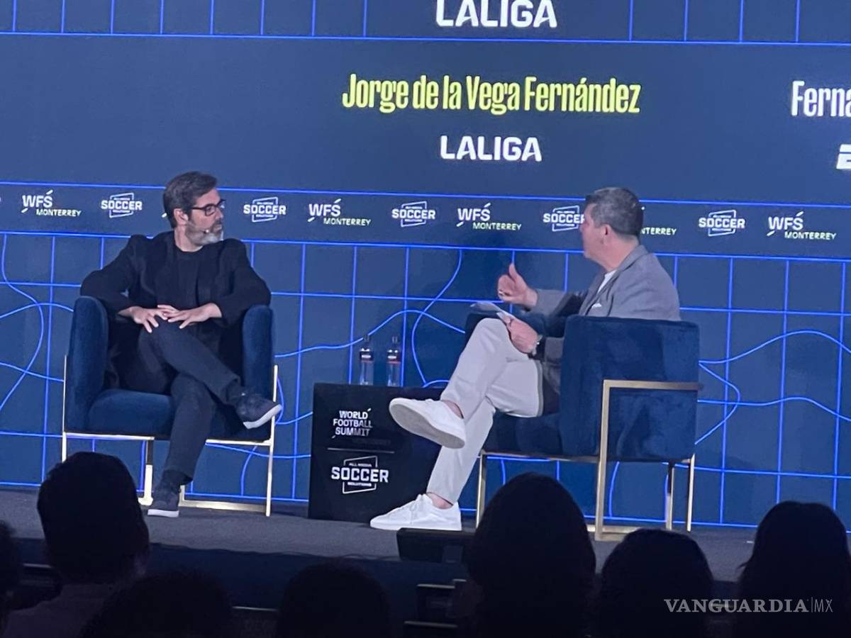 $!Jorge de la Vega Fernández resaltó en Monterrey que el crecimiento de LaLiga se mantiene firme gracias a su conexión con el público latinoamericano.