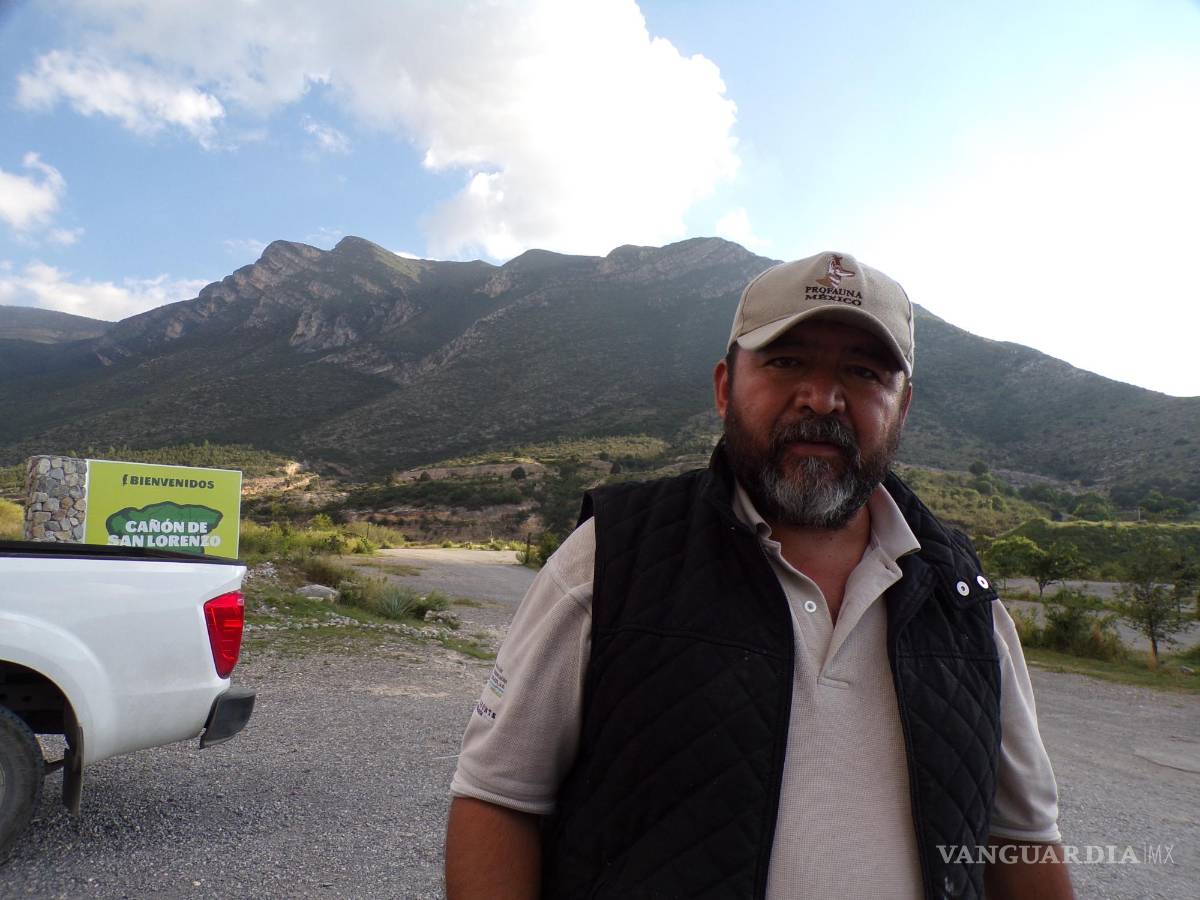 $!Juan Manuel Cárdenas Villanueva, coordinador operativo de la Reserva Natural Estatal Sierra de Zapalinamé, asegura que estos perros son una competencia para la fauna silvestre.