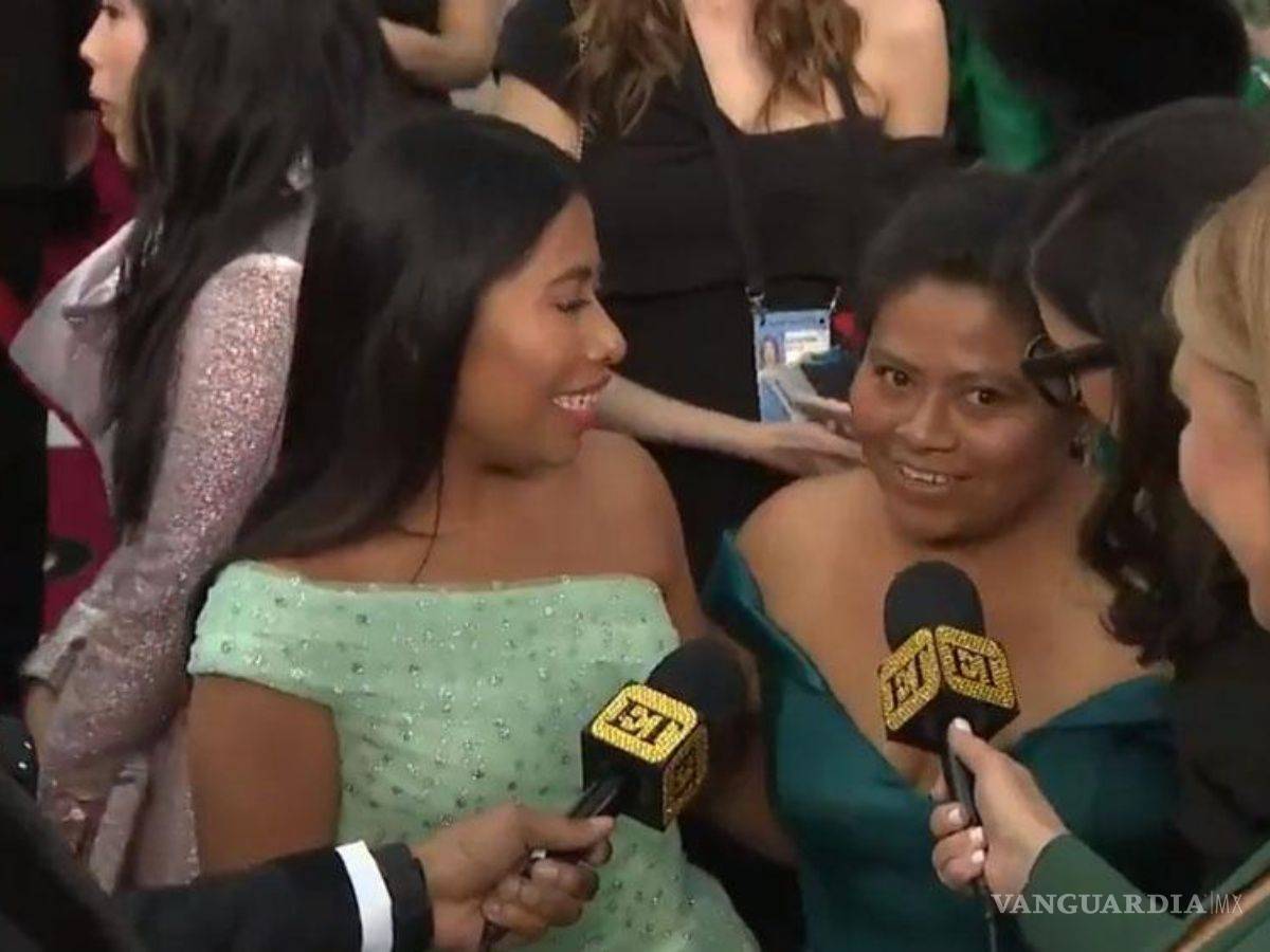 $!Reporteras acosan a mamá de Yalitza Aparicio y casi la hacen llorar