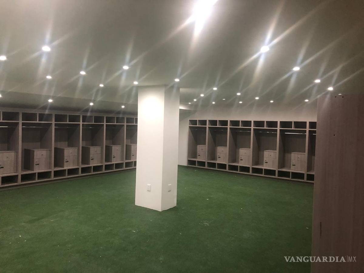 $!Saraperos de Saltillo estrenan vestidores para la próxima Temporada