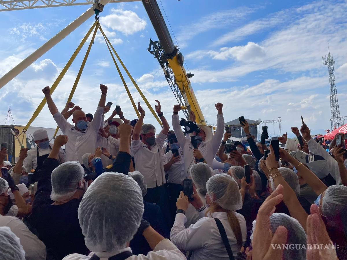 $!Más de 200 empresas de la región participaron en la histórica preparación gastronómica.