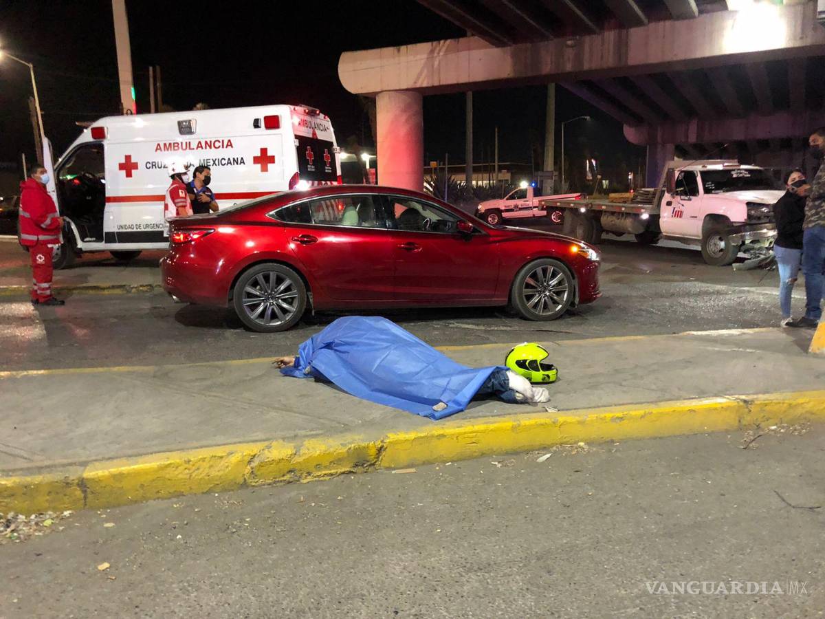$!Al momento del accidente se encontró que el hombre portaba casco de seguridad.