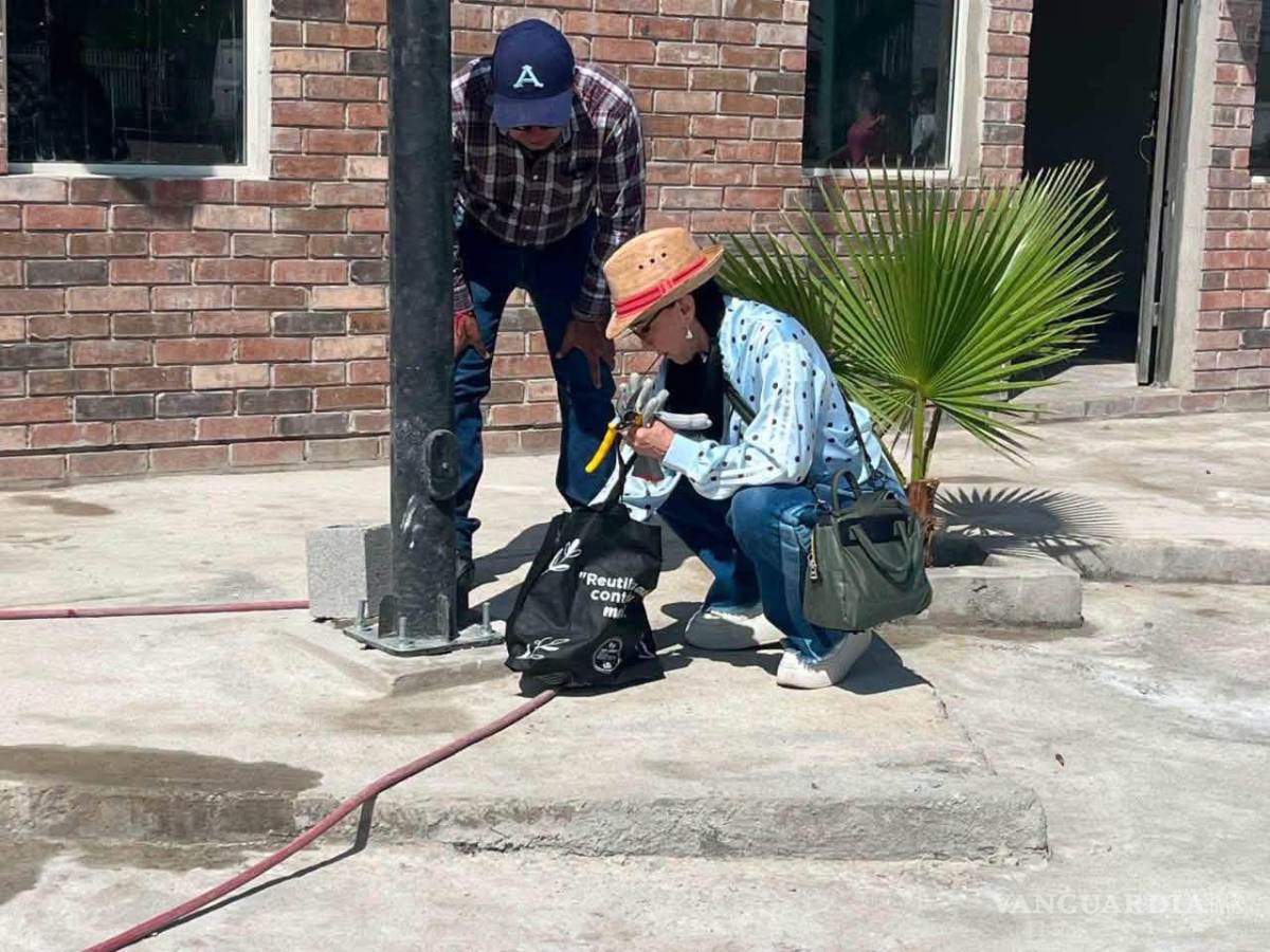 $!La artista supervisa personalmente los detalles del complejo.