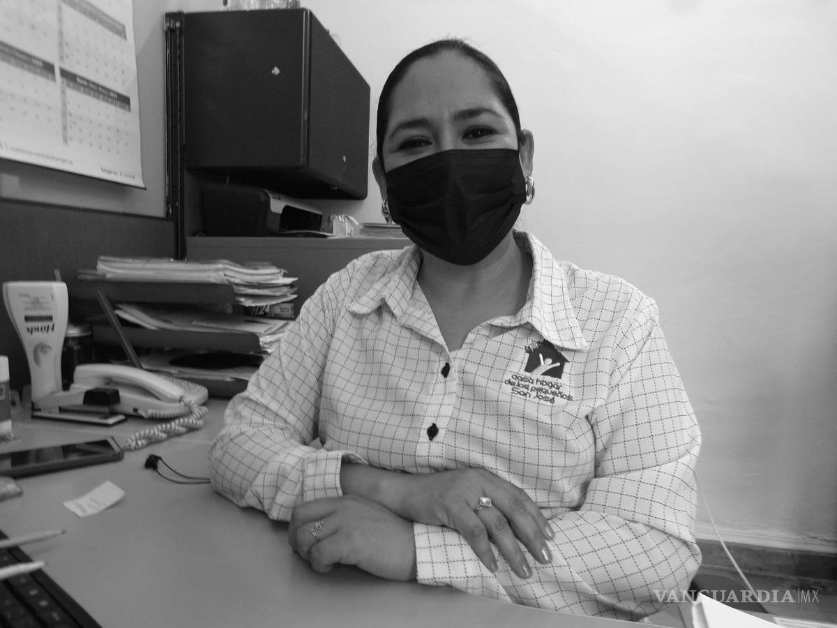 $!Laura Idalia Torres González, encargada del área de trabajo social de la casa hogar “Pequeños San José”.