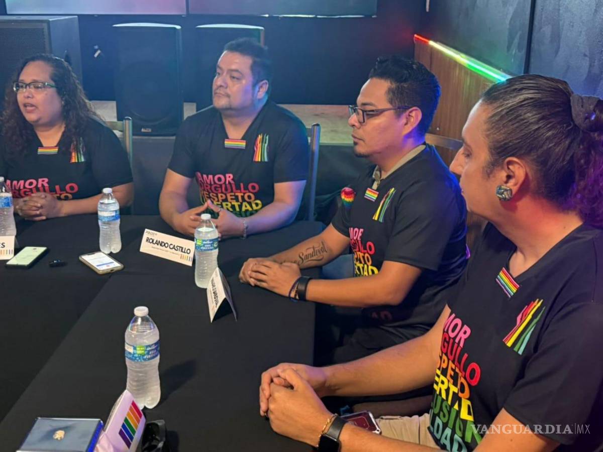 $!Integrantes del Comité Organizador del Pride Torreón presentaron las actividades de la décimo novena Marcha del Orgullo LGBT+, que se realizará el próximo 27 de junio en la ciudad.