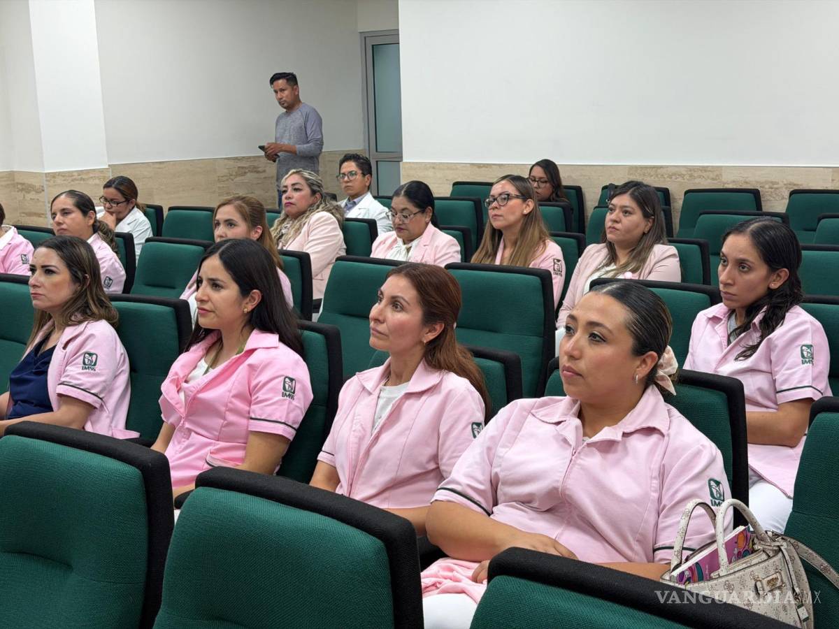 $!Personal de Nutrición del IMSS Coahuila participó en actividades de capacitación y actualización profesional en el marco de su día conmemorativo.