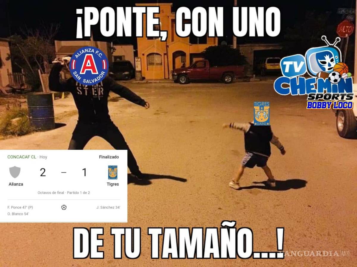 $!Los memes del 'papelón' de Tigres en El Salvador