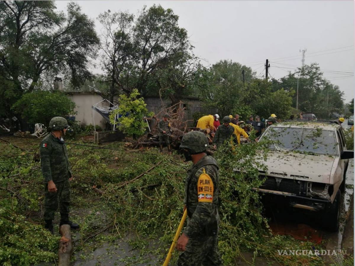 $!Huracán Hanna deja destrucción y desolación en su paso por Tamaulipas, Nuevo León y Coahuila (fotos)